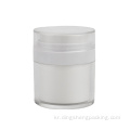 emballage cosmetique pot airless en plastique 1 oz 수신자 de creme acrylique